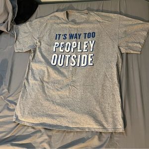 White and gray t-shirts